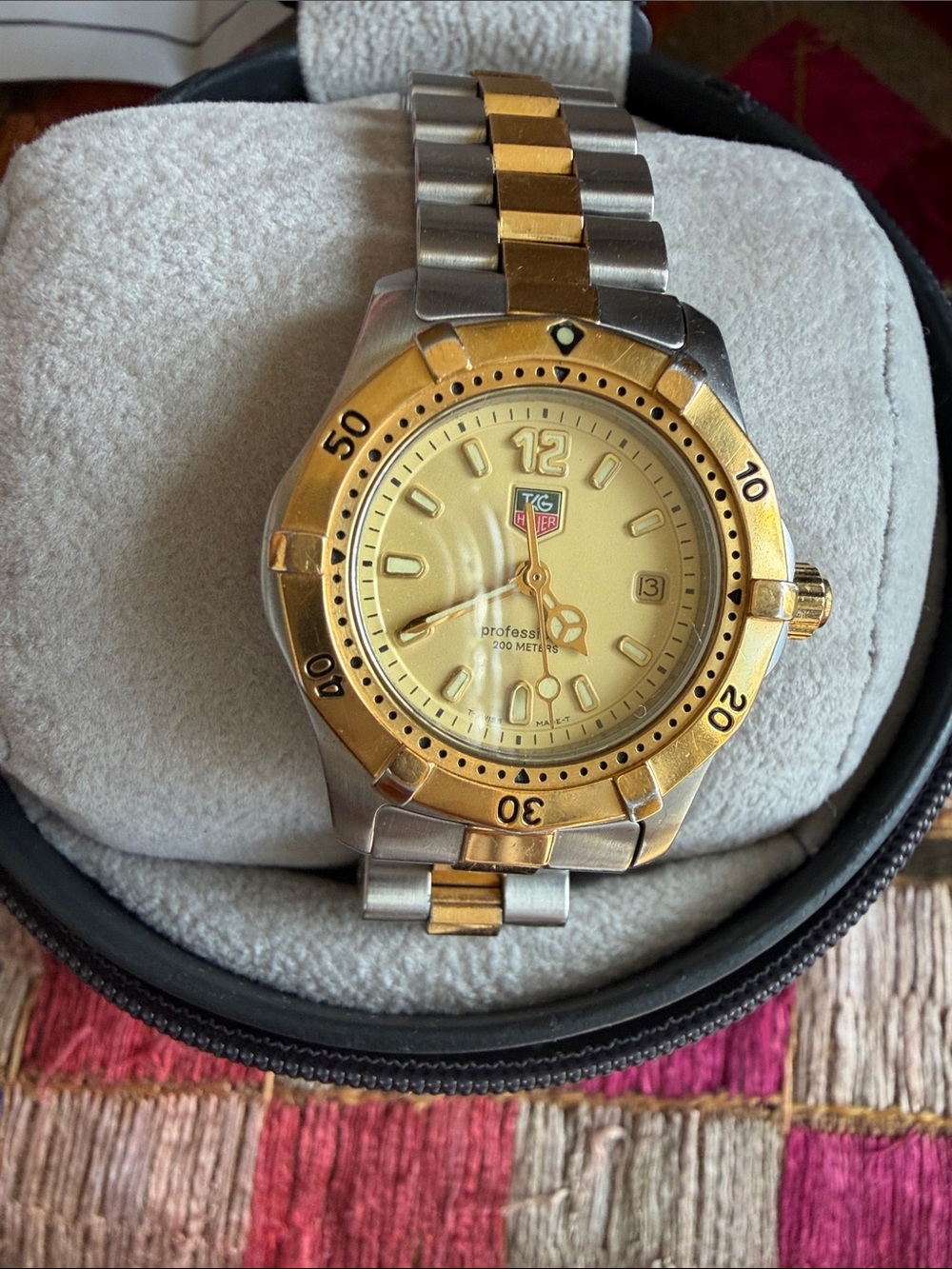 Tag Heuer Two-Tone Gold and silver women’s watch